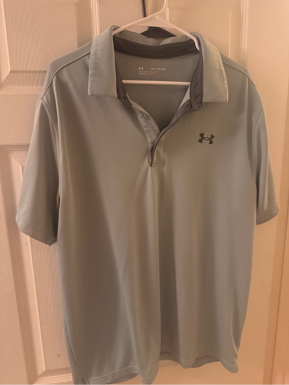 Under Armour Men's Light Blue Performance Polo